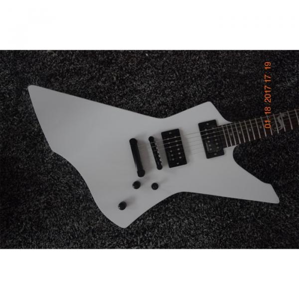 Custom ESP James Hetfield Snakebyte White Electric Guitar #9 image