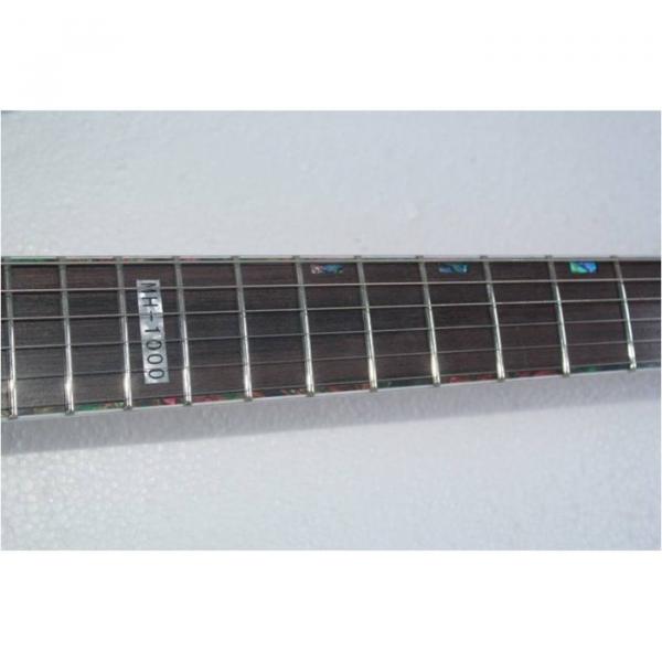 Custom Shop  ESP Black With Floyd Rose Tremolo Guitar #3 image