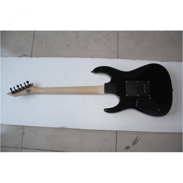 Custom Shop  ESP Black With Floyd Rose Tremolo Guitar #4 image