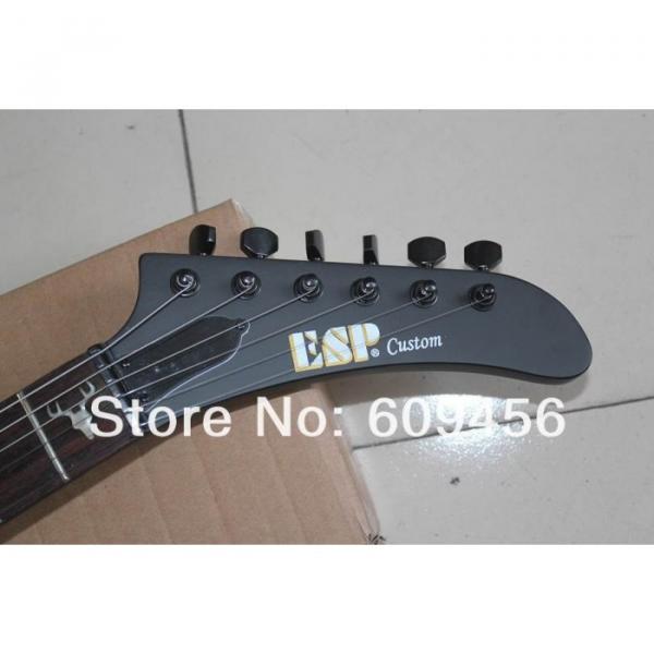 Custom ESP James Hetfield Metallica Black Electric Guitar EXP Deer Skull MX250 #6 image