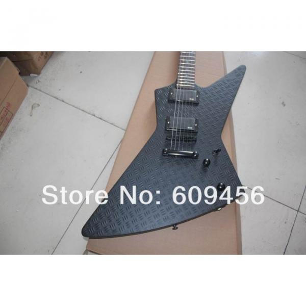 Custom ESP James Hetfield Metallica Black Electric Guitar EXP Deer Skull MX250 #8 image