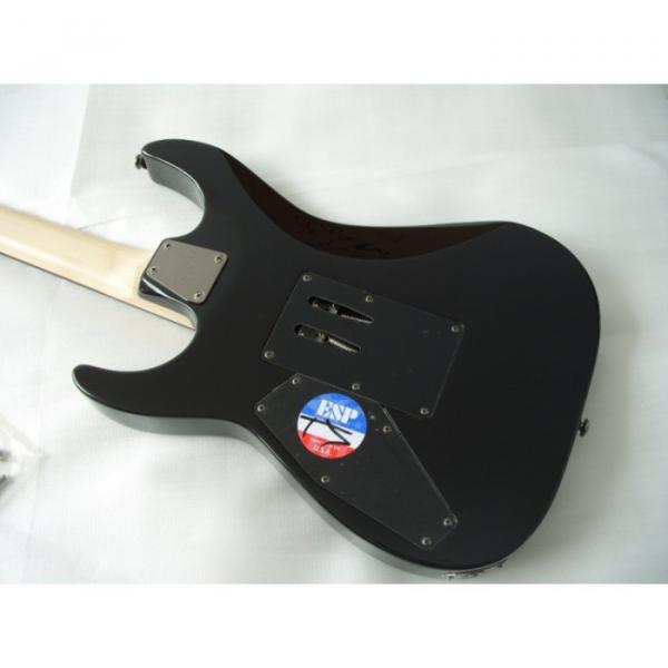 Custom Black ESP KH 202 Electric Guitar #7 image