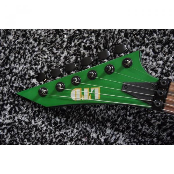 Custom Built Dan Jocobs Flying V ESP LTD Green Guitar #4 image