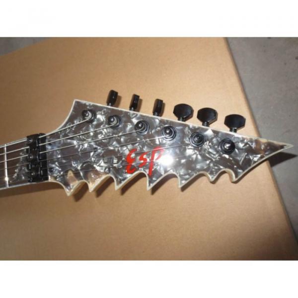 Custom Alexi Laiho Black Diamond Pearl V Guitar #7 image