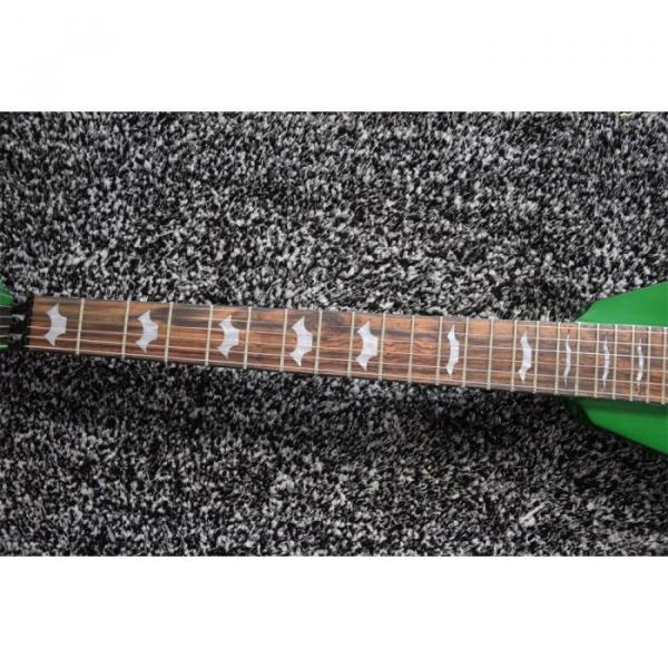 Custom Built Dan Jocobs Flying V ESP LTD Green Guitar #13 image