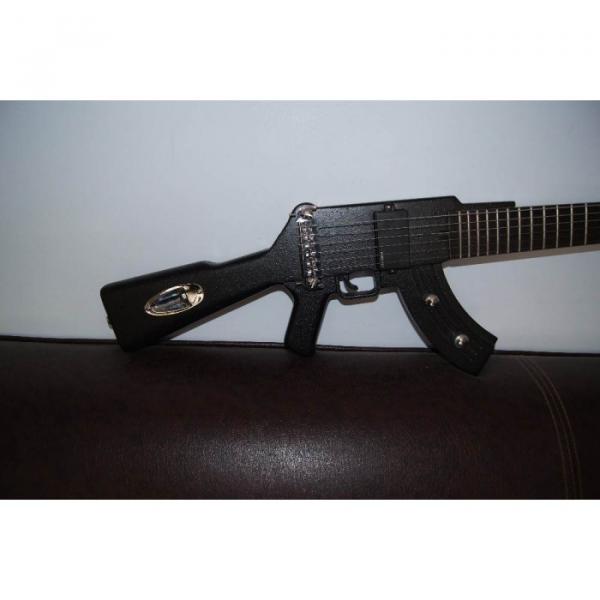 Custom  Shop Riffle Black AK 47 Electric Guitar #8 image