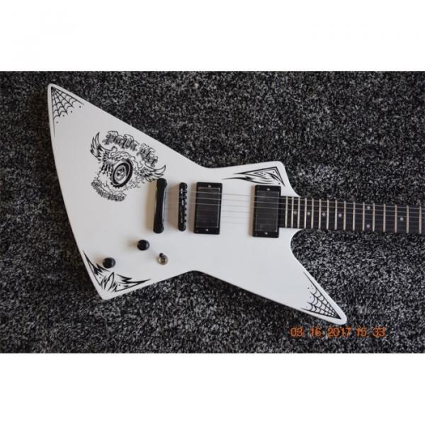 Custom Build ESP Korina White Electric Guitar #8 image