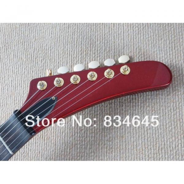 Custom  ESP Explorer MX 250 II Active Pickups EMG Metal Red Electric Guitar #7 image