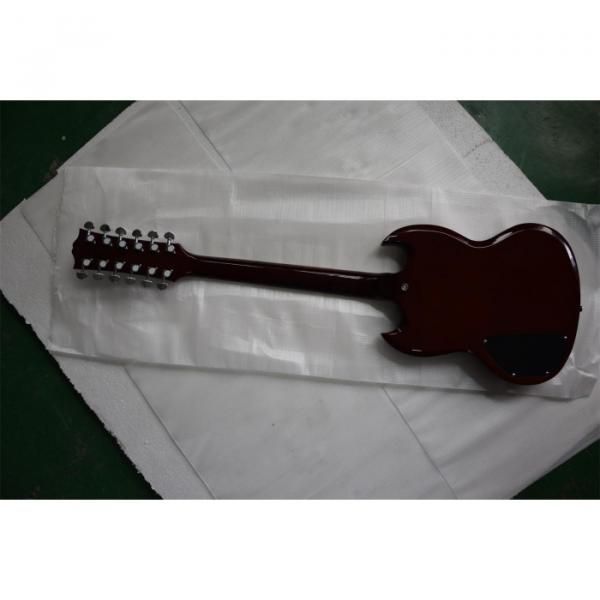Custom Shop SG Angus 12 String Burgundy Red Electric Guitar #10 image