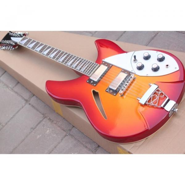 12 Strings Rickenbacker 381 Fireglo Electric Guitar #7 image