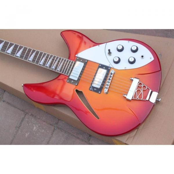 12 Strings Rickenbacker 381 Fireglo Electric Guitar #6 image