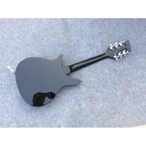 Custom Shop 12 String John Lennon Inspired 325 Black Electric Guitar #9 image