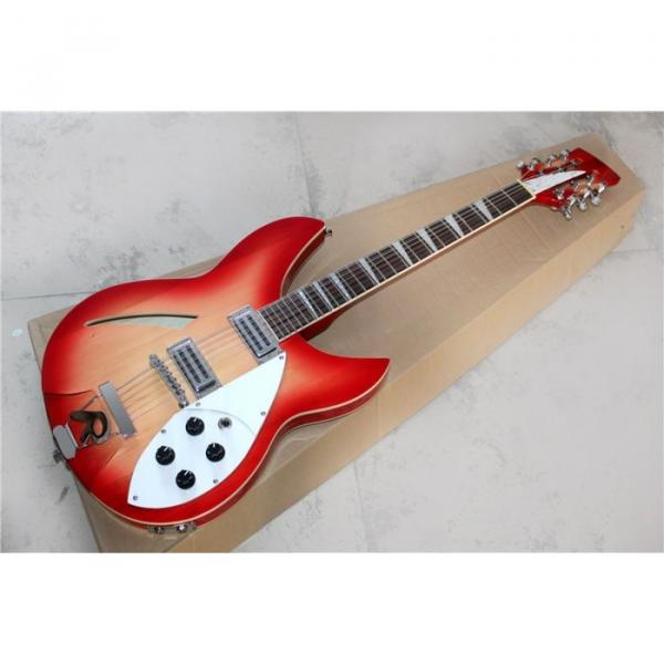 Custom Shop 12 String Fireglo Red 380 Electric Guitar #6 image