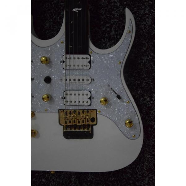 Custom JEM7V White Double Neck 6/12 Strings Guitar #14 image