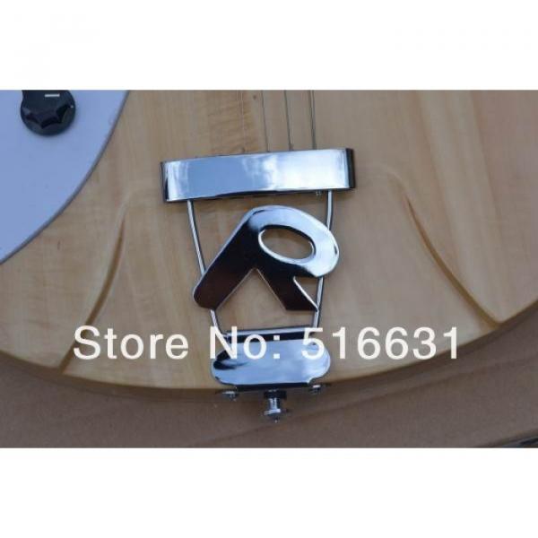 Custom 12 Strings Natural Rickenbacker 330 Left Handed Electric Guitar #7 image