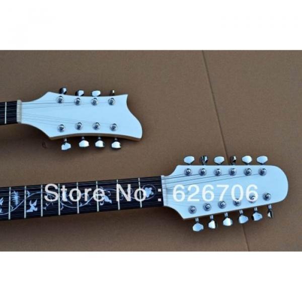 Custom Double Neck JEM7V 12 Strings and 8 Strings Guitar #11 image