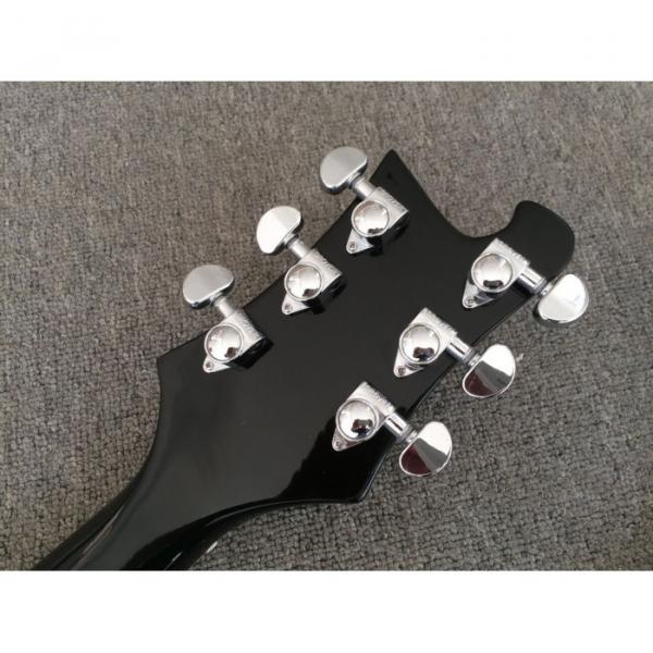 Custom Built 4080 Double Neck Geddy Lee 4 String Bass 6/12 String Option Guitar #9 image