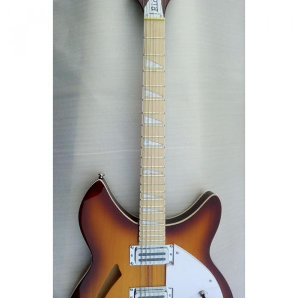 12 Strings Rickenbacker 360  2 Pickups Heritage Vintage Guitar Maple Fretboard #10 image