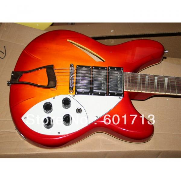 Custom 12 Strings Rickenbacker 360 Cherry Electric Guitar #9 image