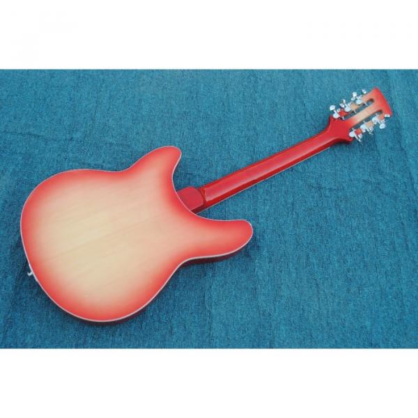 12 Strings Rickenbacker 360  2 Pickups Cherry Burst Electric Guitar #10 image