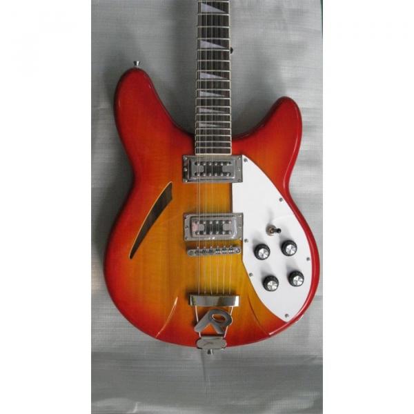 12 Strings Custom 360 2 Pickups Sunburst Electric Guitar #10 image