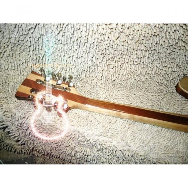 12 Strings Custom 360  3 Pickups Naturalglo Electric Guitar #8 image