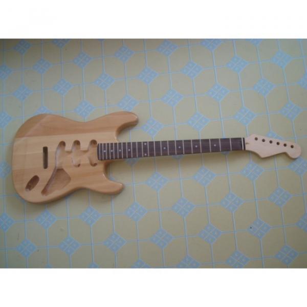 Custom Fender Stratocaster Unfinished Guitar Kit #17 image