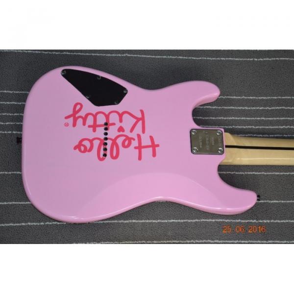 Custom Shop Stratocaster Shell Pink Hello Kitty Electric Guitar #7 image