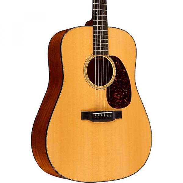 Martin Standard Series D-18 Dreadnought Acoustic Guitar Natural #1 image