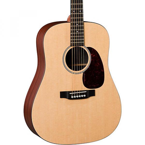 Martin X Series DXMAE Dreadnought Acoustic-Electric Guitar Natural #1 image