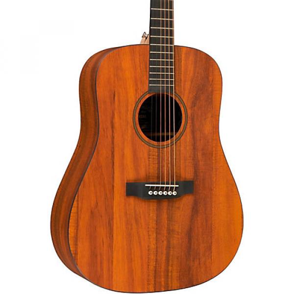 Martin X Series DXK2AE Dreadnought Left-Handed Acoustic-Electric Guitar Natural #1 image