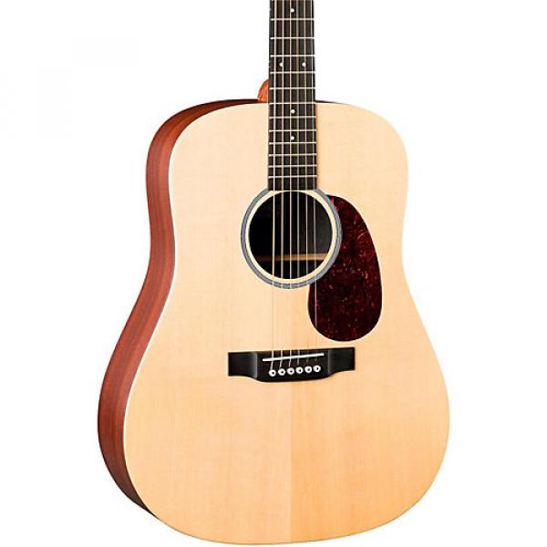 Martin X Series DX1AE Dreadnought Acoustic-Electric Guitar Natural #1 image