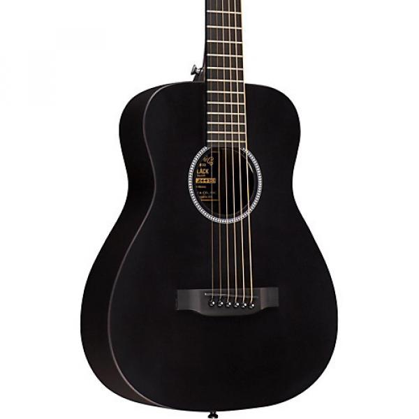 Martin X Series LX Little Martin Left-Handed Acoustic Guitar Black #1 image