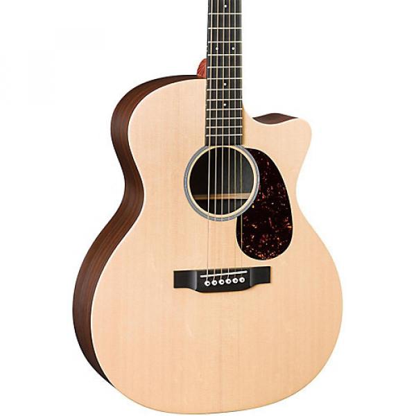 Martin X Series GPCX1RAE Grand Performance Acoustic-Electric Guitar Natural #1 image