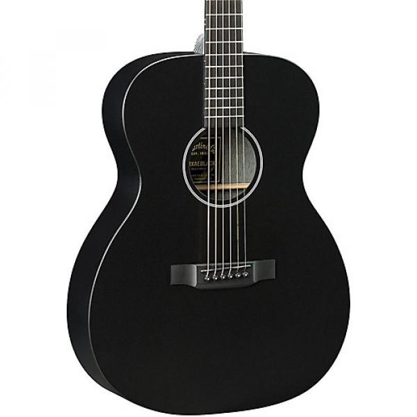 Martin X Series OMXAE Orchestra Model Acoustic-Electric Guitar Black #1 image