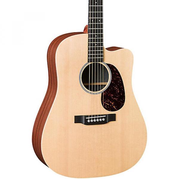 Martin X Series DCX1AE Dreadnought Acoustic-Electric Guitar Natural #1 image