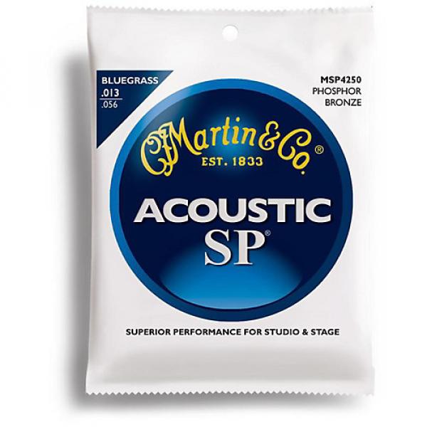 Martin MSP4250 SP Bluegrass Medium Acoustic Guitar Strings #1 image