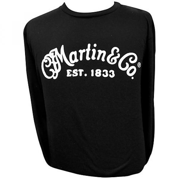 Martin Long Sleeve Signature T-Shirt XX Large Black #1 image