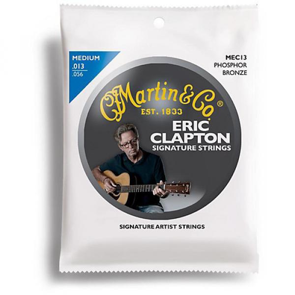 Martin MEC13 Clapton's Choice Phosphor Bronze Medium Acoustic Guitar Strings #1 image