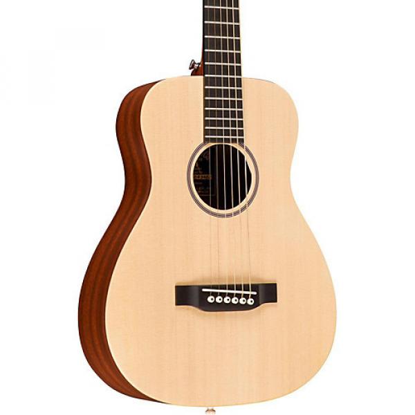 Martin X Series LX1 Little Martin Left-Handed Acoustic Guitar Natural #1 image