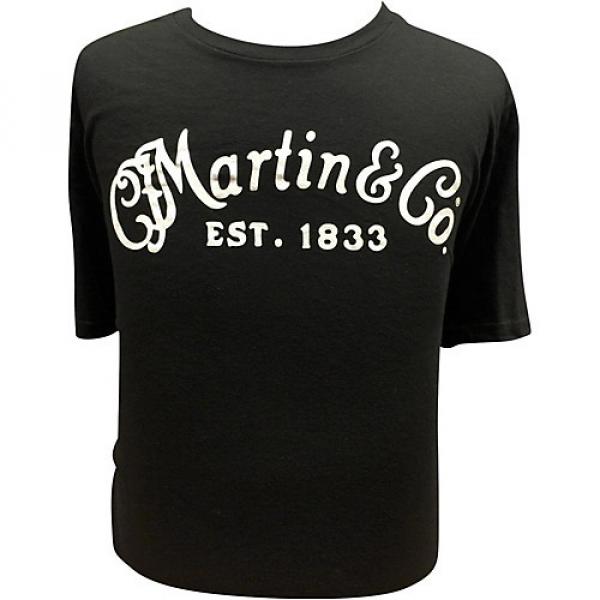 Martin Guitar T-Shirt with White Logo Medium #1 image