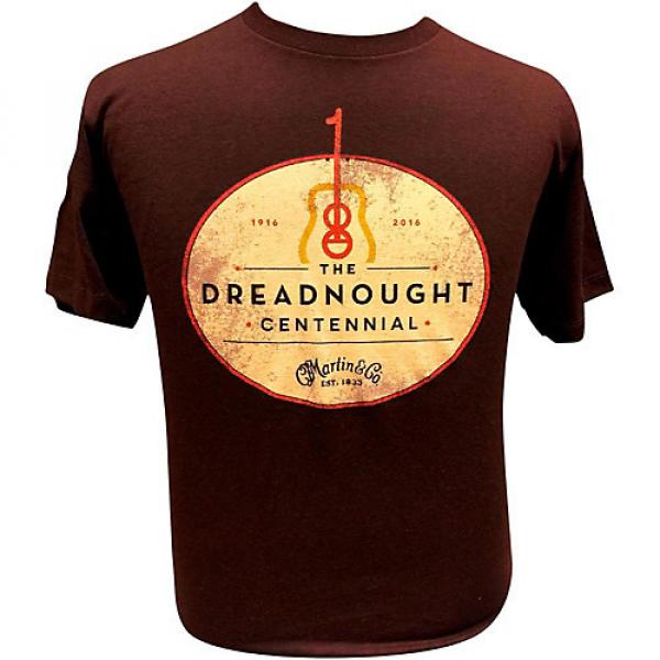 Martin Dreadnought Centennial T-Shirt Small Sangria #1 image