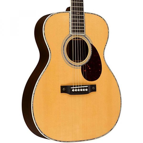Martin Standard Series OM-42 Orchestra Model Acoustic Guitar Natural #1 image