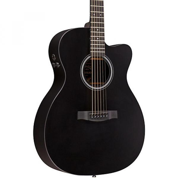 Martin Performing Artist Series OMCPA5 Orchestra Model Acoustic-Electric Guitar Black #1 image