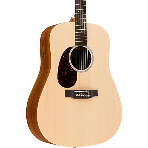 Martin X Series DX1KAE-L Dreadnought Left-Handed Acoustic-Electric Guitar Natural #1 image