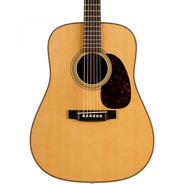 Martin Vintage Series HD-28VE Dreadnought Acoustic-Electric Guitar Natural #1 image