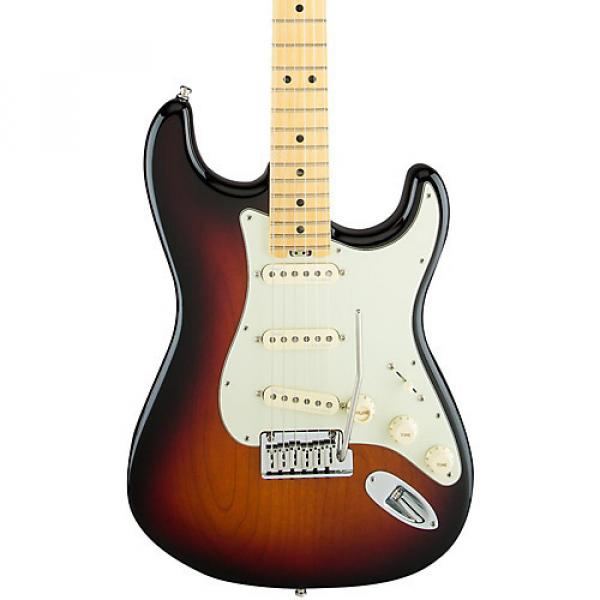 Fender American Elite Maple Stratocaster Electric Guitar 3-Color Sunburst #1 image