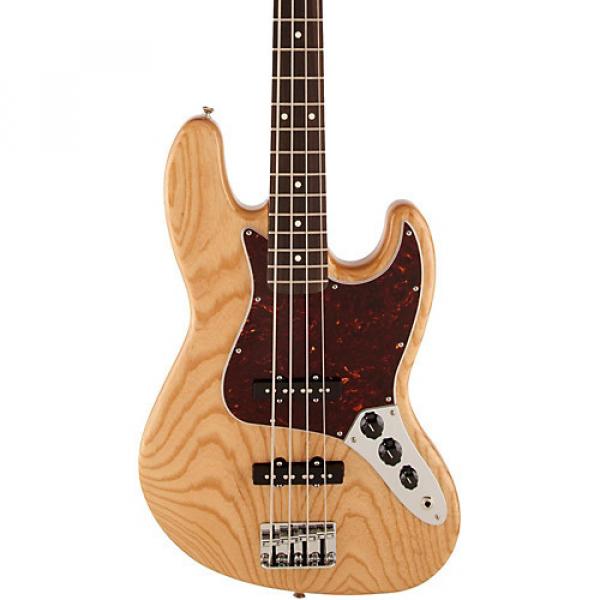 Fender Special Edition Deluxe Ash Jazz Bass Natural Ash Rosewood Fretboard #1 image