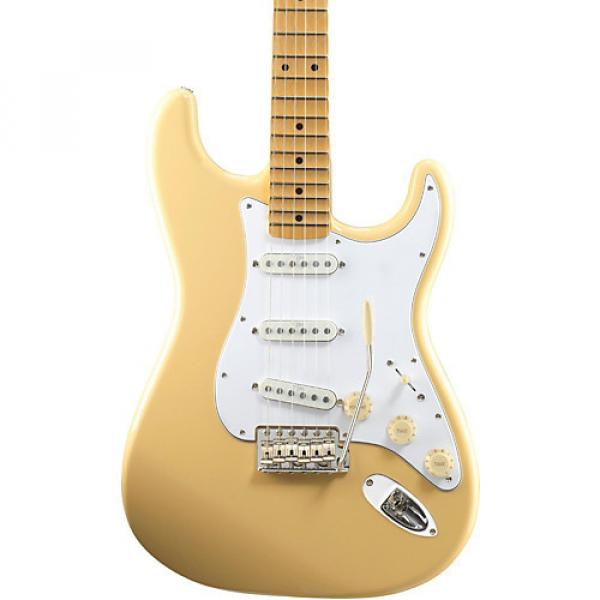 Fender Artist Series Yngwie Malmsteen Stratocaster Electric Guitar Vintage White Maple #1 image