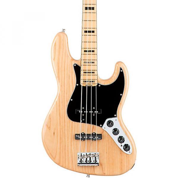 Fender American Elite Jazz Bass Natural #1 image
